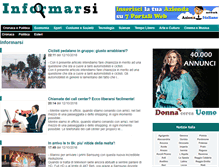 Tablet Screenshot of informarsi.org